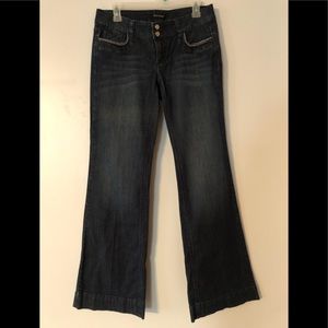 White House/Black Market  Noir denim jeans NWT